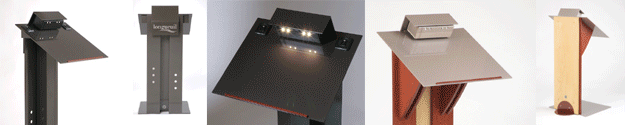 Unique lecterns that command attention